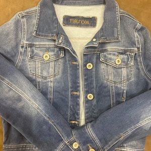 MAURICES JEAN JACKET SIZE MEDIUM